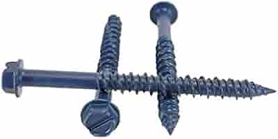 Tapcon Concrete Screws 1/4 100 Pieces With Drill Bit Miami-Dade Compliant Chenango Supply 3/16 X 1-1/4 Hex Quikrete Concrete Repair