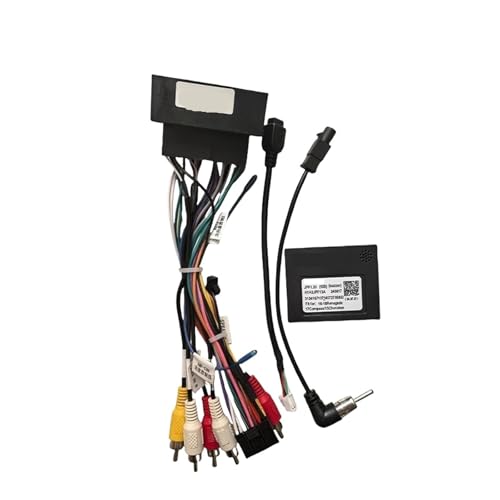 Câble USB avec bus CAN et faisceau Android 16 broches pour Jeep Wrangler et Renegade