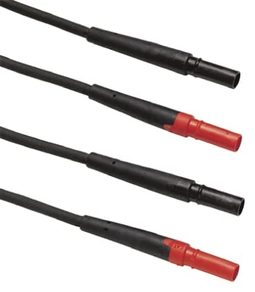 Iplusmile Multimeter-Messleitungen - Prüfkabel Für Elektrotester Bis 1000V/10A, Mit Spezialspitzen Und Silikonkabel