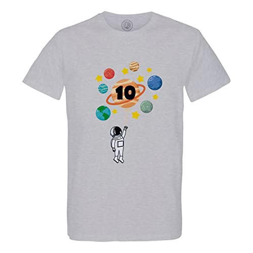 T-shirt homme en coton bio de qualité supérieure au motif galaxie