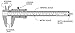 Pie de Rey - 6 Pulgadas 150mm Calibre Analogico Calibrador Vernier Profesional...