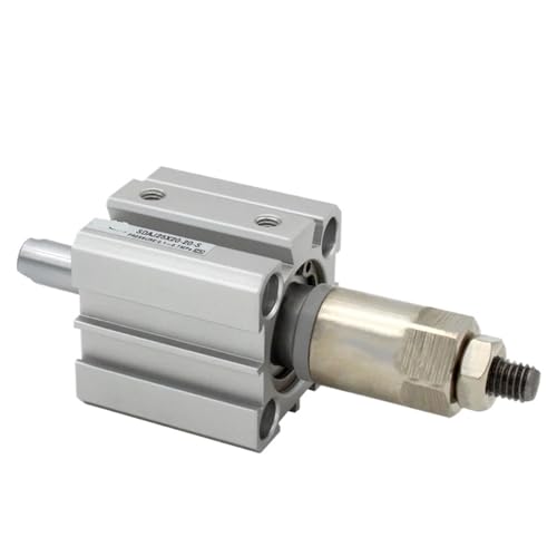 Cylindre d'air compact SDAJ12 x 20-20S à course réglable - 2