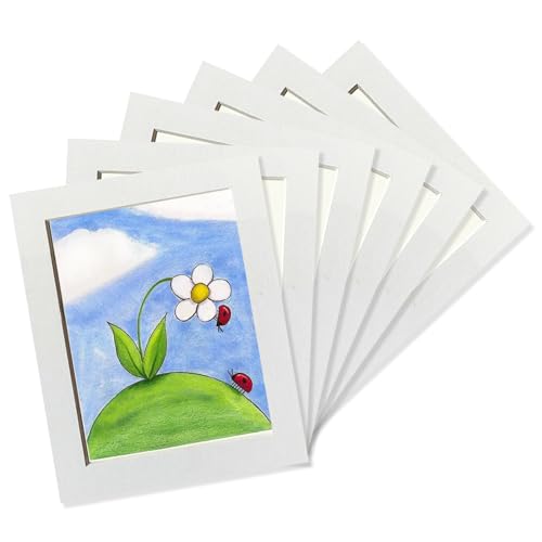 YIYINOE 6er 20x25 cm Bilderrahmen Set,Pappe Bilder Rahmen mit Schutz...