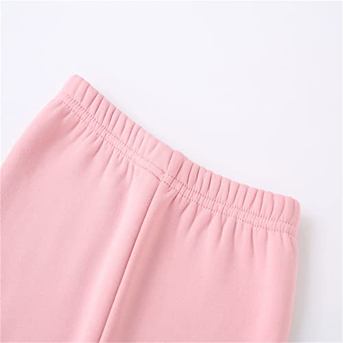 Toddler Girl Solid Color Leggings Elastic Fashion Trendy Comfy Jogger Sweat Pants Casual Capri Yoga3