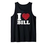 J'aime Bill, j'aime Bill Red Heart Débardeur
