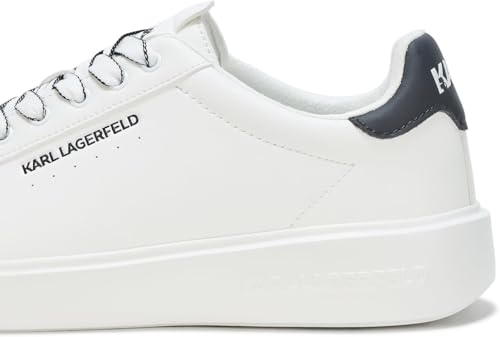 Image of Karl Lagerfeld Mens Lightweight Phylon Sole Faux Leather Sneaker