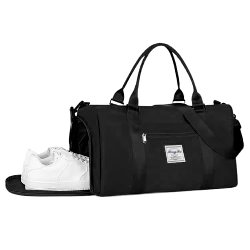 UZSUZZ Bolsa de Viaje, Bolsa de Deporte para Hombres y Mujeres, Bolsa de Gimnasio Impermeable Ligera, Bolsa de Viaje Plegable Grande Bolsa de Fin de Semana, Maternidad Hospital Bolso