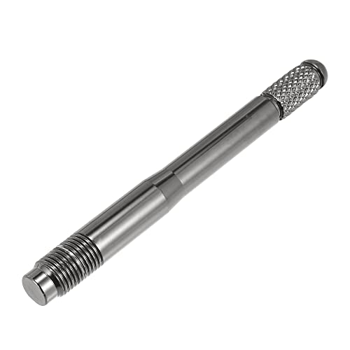 X Autohaux A22011400UX0316 2Pcs Car Stainless Steel Wheel Hangers Alignment Pin Tire Studs Tool M12X1.25 Titanium Tone thumb #4