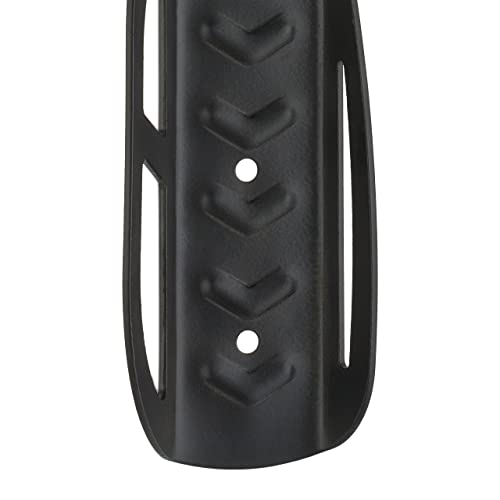Relaxdays Fahrrad Wandhalterung, 2er Set, Fahrradaufhängung bis 25 kg, vertikal, Wand Fahrradhalter, Metall, schwarz