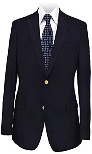 Big and Tall Navy Classic Blazer 100% Wool