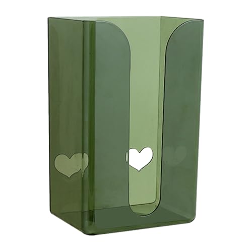 Caja de pañuelos cosméticos para pared rectangular dispensador de pañuelos de pared dispensador de toallas de papel sin taladrar para baño, cocina, oficina, caja de almacenamiento moderna con