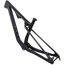 إطار دراجة جبلية من ألياف الكربون 29er 15/17IN إطار تعليق 150 مم سفر XC / DH إطارات ذيل ناعمة قرص إطار فرامل من خلال محور 12x148mm Boost29 * 15 "
