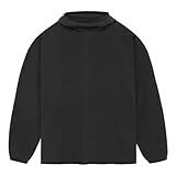 adidas Mens Fear Of God Athletics Hoodie Casual Outerwear Casual - Black - Size L