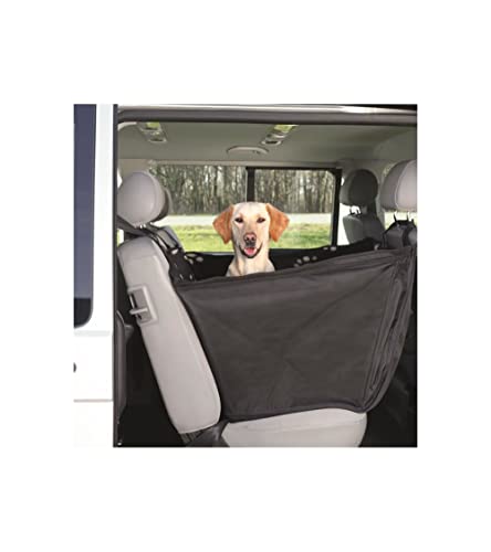 Trixie 13231 Auto-Schondecke, 0.5x1.45m, schwarz/beige