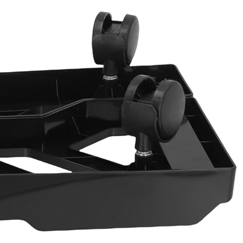 Soporte móvil para CPU banapoy, ancho ajustable de 8,3 a 13,5 pulgadas, soporte para torre de computadora bajo el escritorio con 4 ruedas para oficina en casa miniatura 6