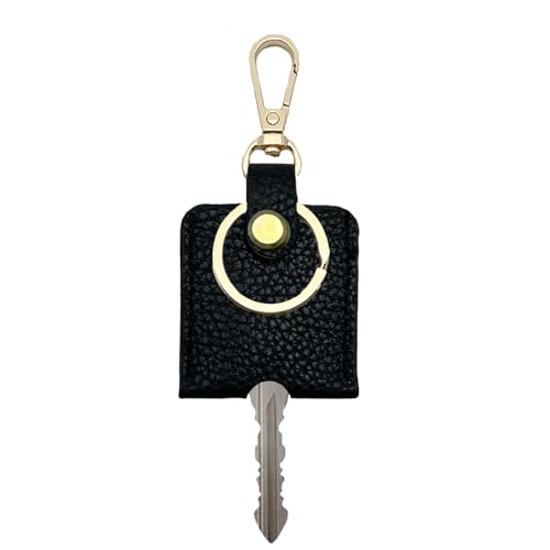 Image of Leather Key Sleeve, Broken Car Key Loop Replacement, Stylish Key Cover for Women Men