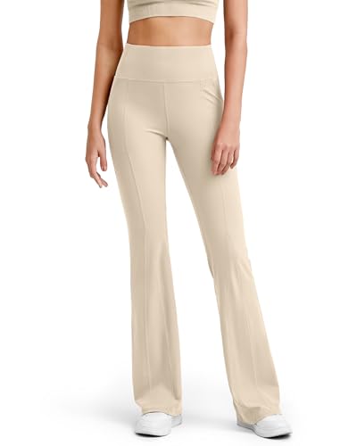 Image of G4Free BareFeel Yoga Pants Women High Waisted Flared Leggings with Pockets Soft Casual Flare Pants 29 inch /31 inch /33 inch
