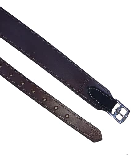 Lussoro All Purpose Stirrup Leathers Jump & Dressage Styles (Brwon) #TOP3
