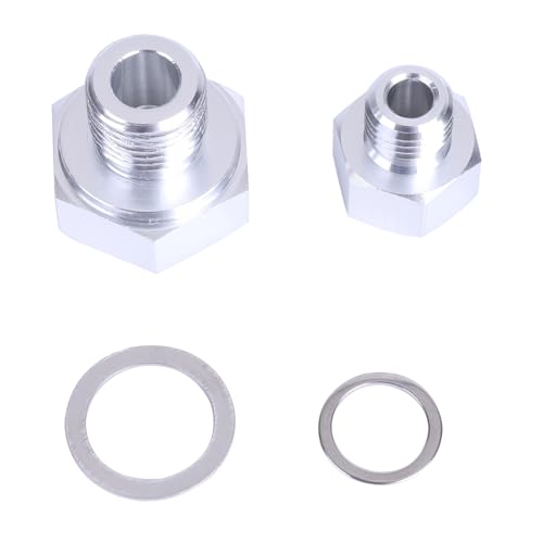 Oil Pressure Sensor Adapter for All GM LS Engines LS1 LSX LS3 4.2L 4.3L 4.8L 5.3L 6.0L 6.2L, M16 M12 x 1.5 to 1/8 NPT, Special Accessory for LS Swap