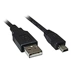 Sharkoon 4044951015573 USB-Kabel 2 m USB A Mini-USB B schwarz – USB-Kabel (2 m, USB A, Mini-USB B, 2.0, Stecker/Stecker, schwarz)
