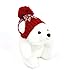 GUND Mini Snuffles with Knit Hat Teddy Bear Christmas Stuffed Animal Holiday Plush, 5