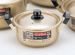 Pan Taste Thoughtful (Pure Foods High In oxalic acid anodized aluminum) 18 cm (7 – 14) Kagurazaka Inn 和食 Charger Restaurant Commercial