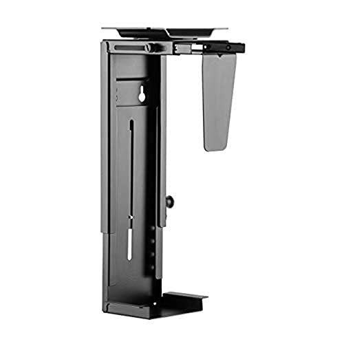 Supporto Per PC Sotto Scrivania – Regolabile In Altezza E Larghezza, Girevole 360°, Fino A 30 Kg