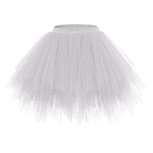 Falda de tul para mujer, tutú, falda de ballet de tul, tutú para mujer, disfraces, ballet, falda para adultos, enagua festiva, enagua multicolor, minifalda rave, atuendo para carnaval, fiesta, talla