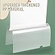 EUYKQNOI Klemmschienen Bewerbungsset,10pcs Klemmschienen A4 klemmschienen,Sliding Bar Binder,Kunststoff A4 Sliding Bar Binder, Kunststoff Bericht Abdeckungen,Schiebebinder