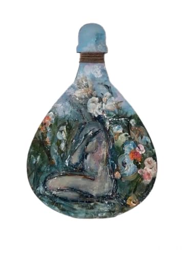 Designer wall art Unusual home decor Original oil painting Impasto