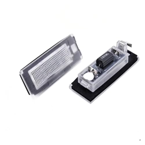Luces LED para matrícula de coche con brillo blanco puro anti-error para Lancia Musa e Ypsilon 5