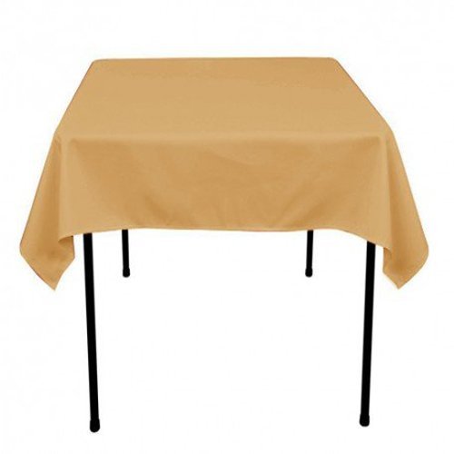 Add&Ship Quadratische Polyester-Tischdecke, 91,4 x 91,4 cm