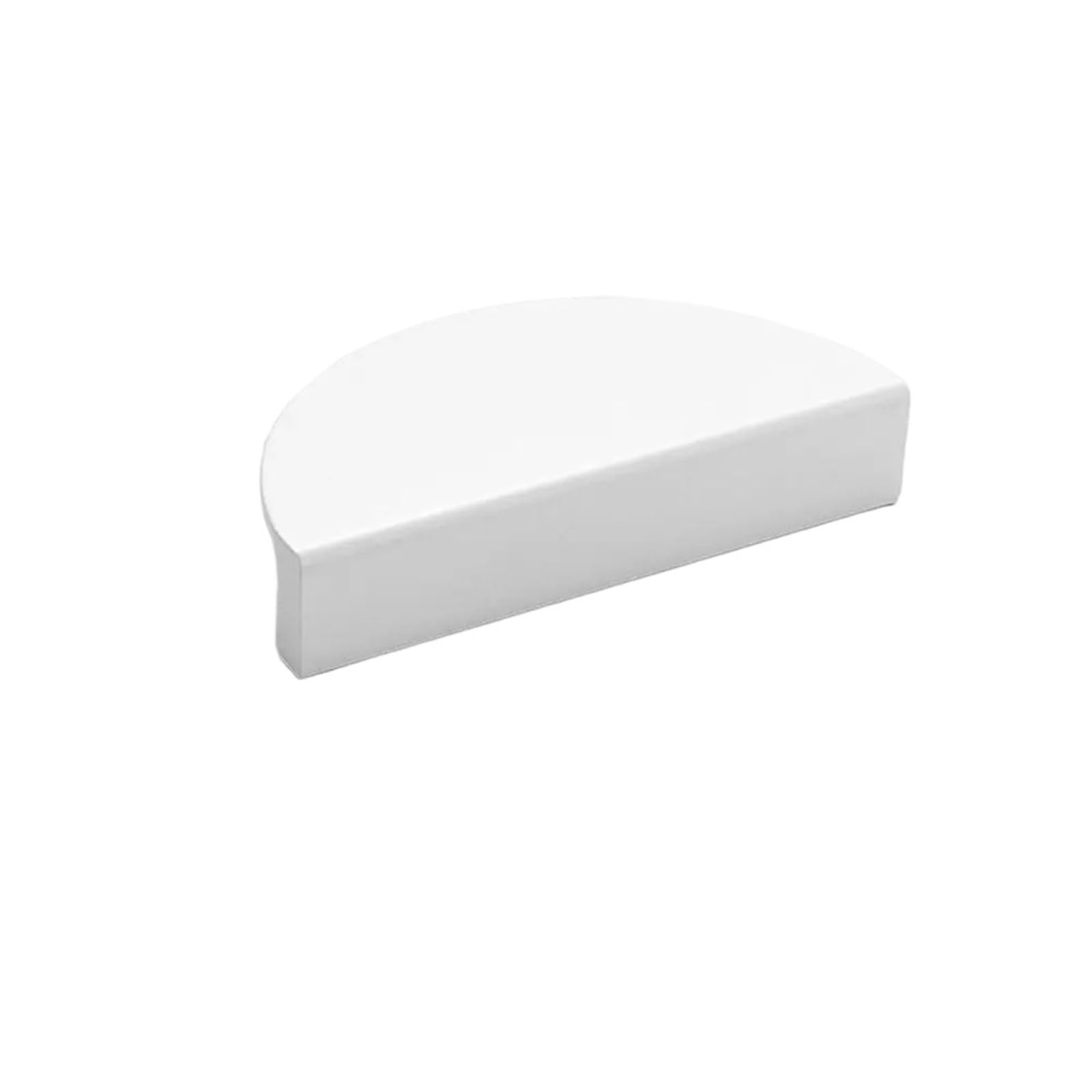 Wylqen Color 3 Half Moon Handles Aluminum Alloy Half Moon Semicircle Cabinet Handle