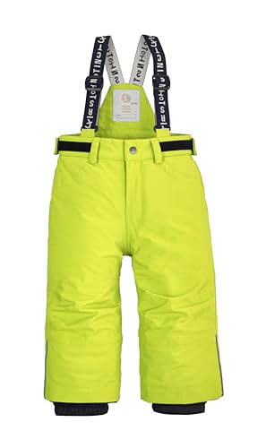 First Instinct by killtec Kinder Skihose/Funktionshose mit Trägern und Schneefang FISW 33 MNS SKI PNTS, Lime, 86, 42255-000