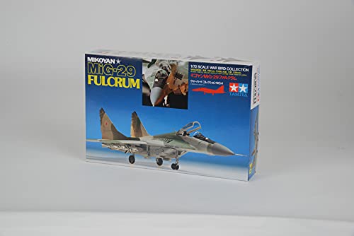 TAMIYA 300060704 1:72 MIG-29 Fulcrum, Flugzeug, Standmodell, originalgetreue Nachbildung, Plastik Bausatz, Basteln… – Bild 3