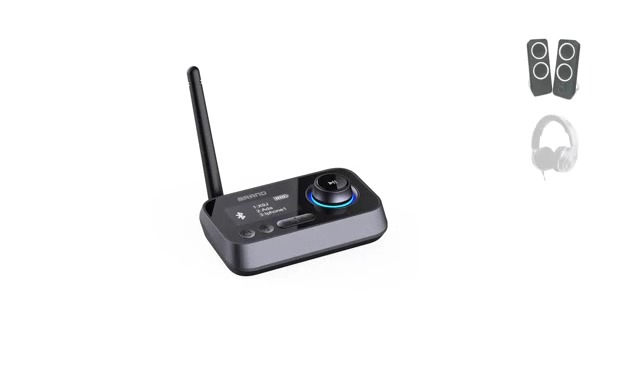 Récepteur Transmetteur Bluetooth 5.3 2 En 1 - Adaptateur Audio Sans Fil Low Latency AUX Optical RCA TV