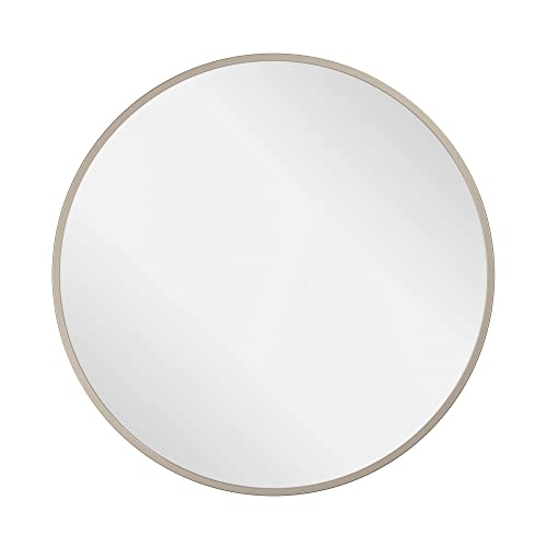 Buy Barnyard Designs 30 inch Round Mirror, Modern Bathroom Mirrors for