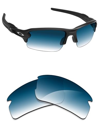 Image of Alphax Polarized Replacement Lenses for Oakley Flak 2.0 OO9295 59mm Sunglasses | Glare Reduction | Precision Cutting