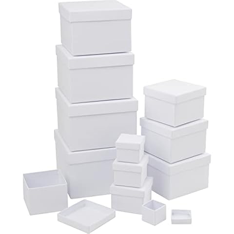 Boîtes en carton VBS Carré Cover