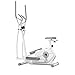 Produktbild BAHAOMI Crosstrainer Ellipsentrainer Für Zuhause,Kompakt Elliptical,Stepper Heimtrainer,Magnetbremse Ausdauertrainer,Leise,Herzfrequenztest,8-Stufige Widerstandseinstellung,Weiß