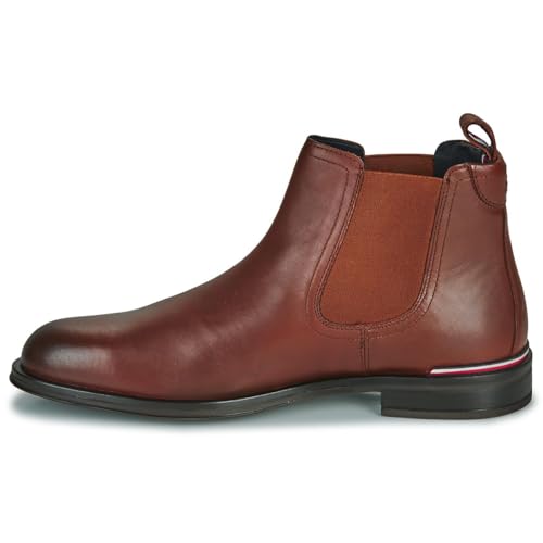 Bottines Chelsea Tommy Hilfiger homme cuir chaussures montantes mode