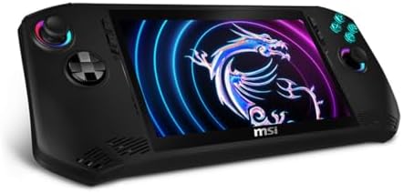 MSI Claw PC Gaming Handheld: Intel Ultra 7-155H, 7" FHD 120Hz Display, 16GB LPDDR5, 512GB NVMe SSD, MicroSD Card Reader, Thunderbolt 4, Win 11 Home: Black A1M-051US (Renewed) — view 3