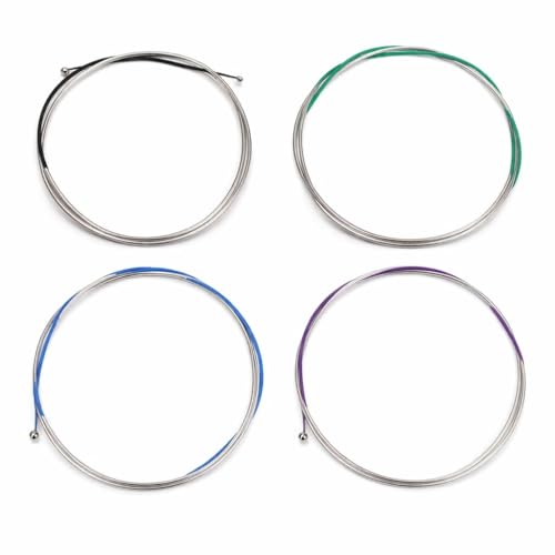 BEAU Cordes de Violoncelle, Set de 4 Cordes en Alliage Cuivre-Zinc, Compatible avec Violoncelle 3/4 et 4/4, A-1er D-2e G-3e C-4e