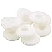 Freedi 100Pcs Sponge Earbuds Covers Soft Foam Headphone Cap Ear Pads Replacement White