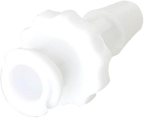 Miniatura 4 de MEETOOT 10 unids macho Luer Lock 532 "PP manguera adaptador de púas para laboratorio bioquímicoinstrumentos analíticos, maquinaria de alimentos y