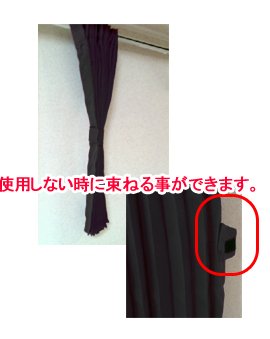 Amazon.co.jp: トラック用 プリーツ式遮光性カーテン I 【サイド】 色