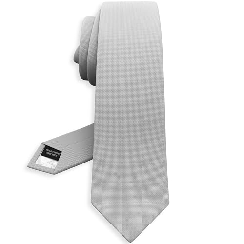 Image of Men's Oxford Matt Neckties Solid Color for Adults Tuxedo Classic Design, by Bow Tie Hosue