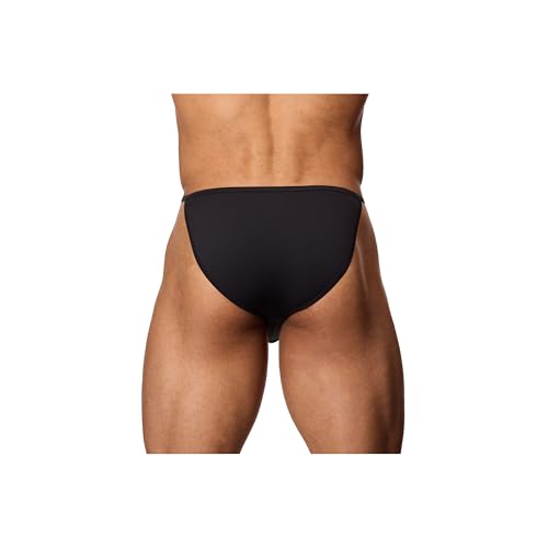 Wild Side Men's Strappy Bikini Brief with Contoured Pouch - Sexy Men's Underwear4