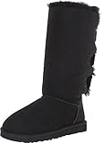 botas ugg lazos niña  UGG - Ugg para mujer Tall Bailey con lazo, negro, 1007982-blk Para mujer