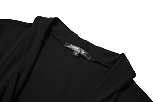 Women's Short Sleeve Draped Open Front Cardigan Lightweight Summer Vest for Women4